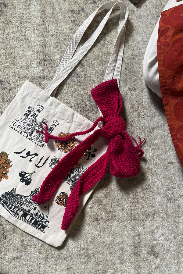 Hand-Crochet Hair Tie