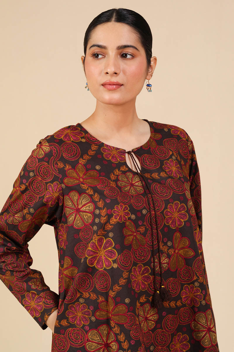 Shyrdak Patterns Tasseled Set