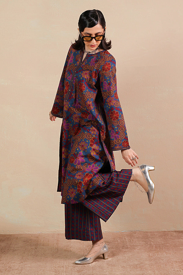 Mukaish Shyrdak Patterns Duo-Set