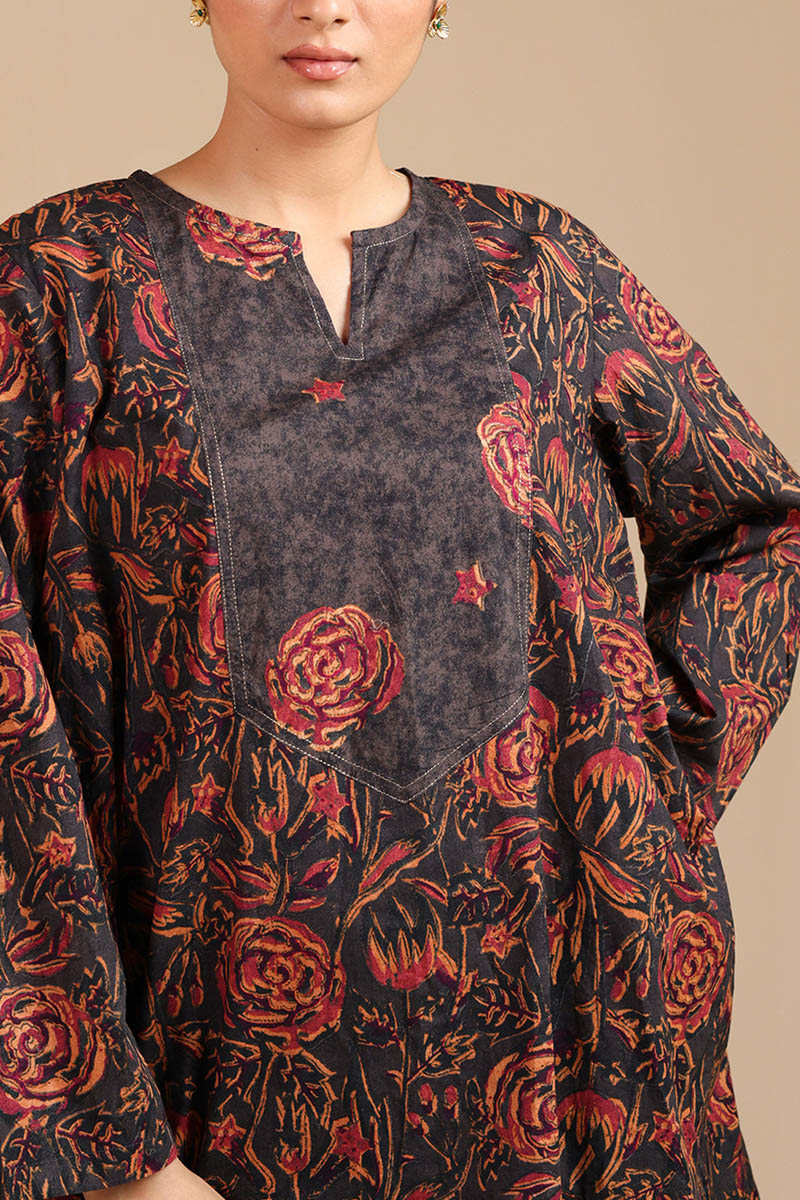 Ajrak Printed Set