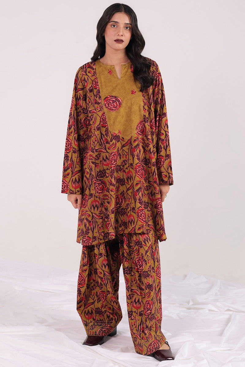 Ajrak Printed Set