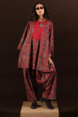 Ajrak Printed Set