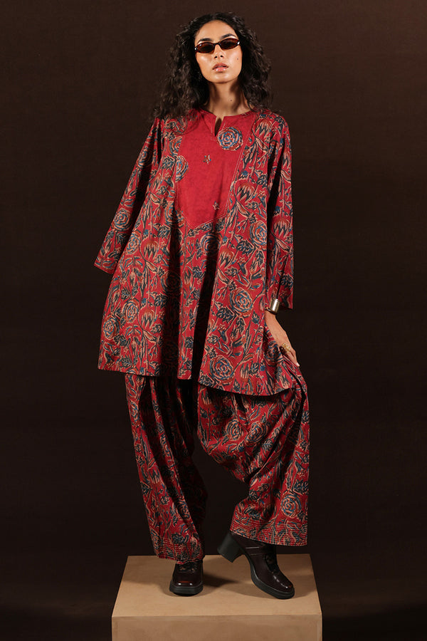 Ajrak Printed Set