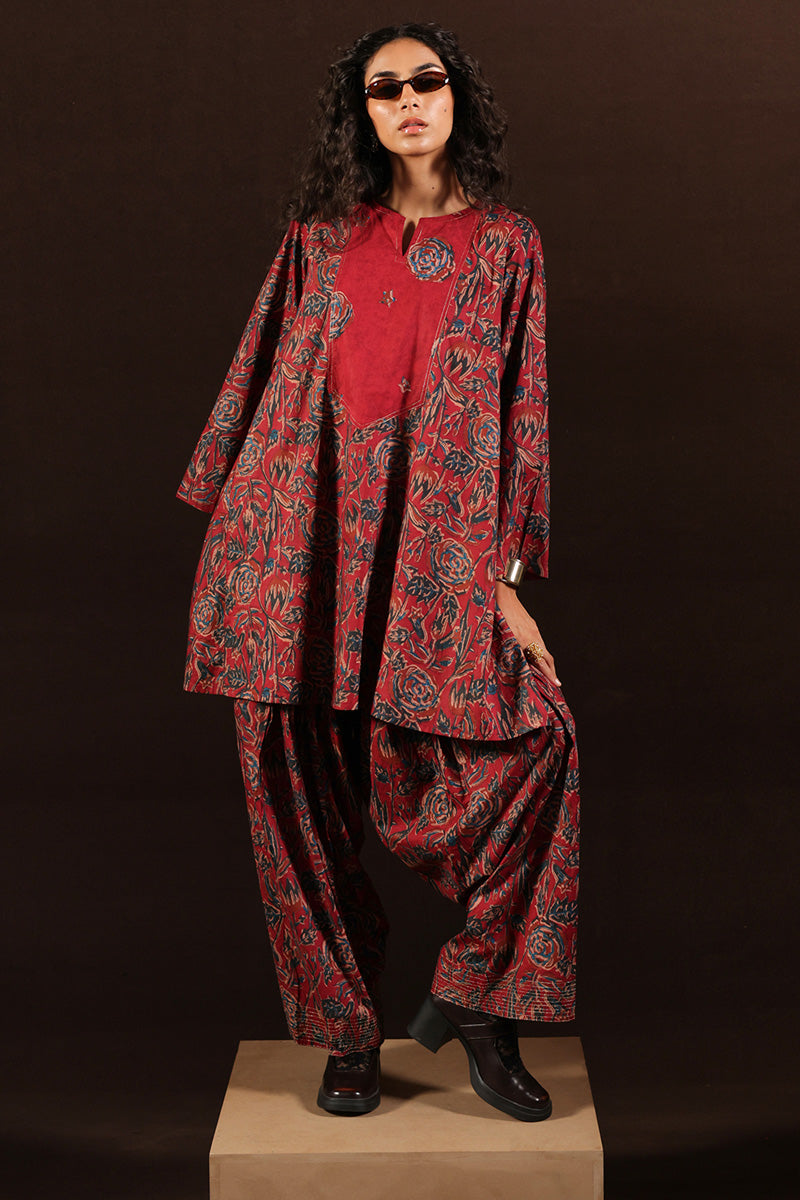 Ajrak Printed Set