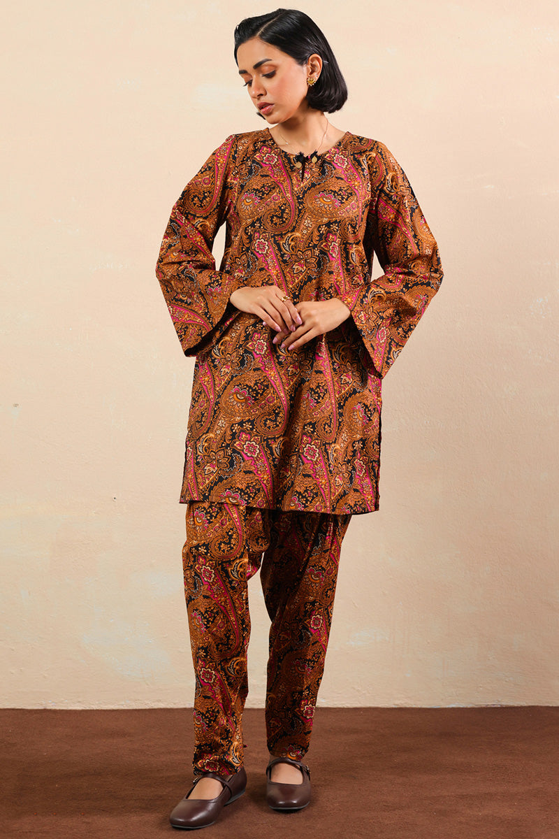 Paisley Pop Printed Co-Ord Set