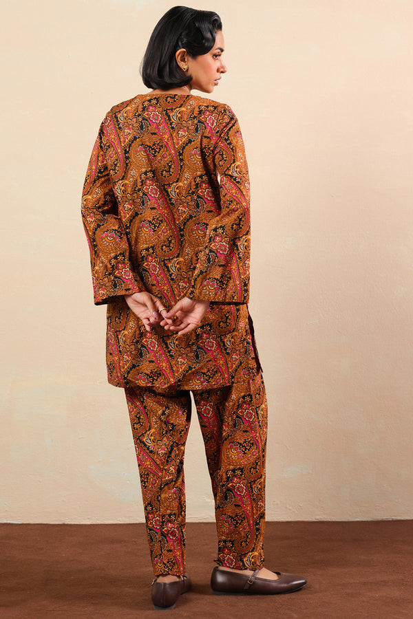 Paisley Pop Printed Co-Ord Set