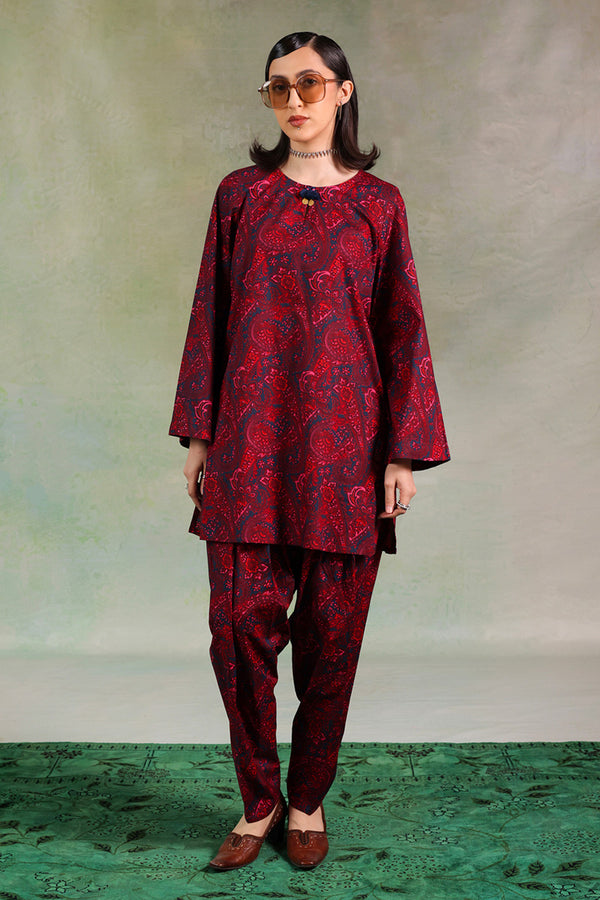 Paisley Pop Printed Co-Ord Set