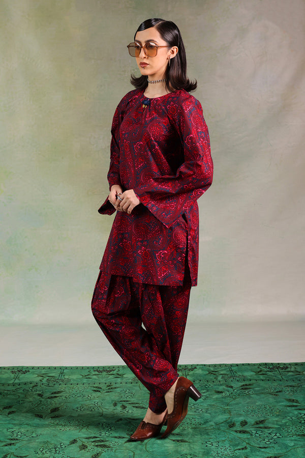 Paisley Pop Printed Co-Ord Set