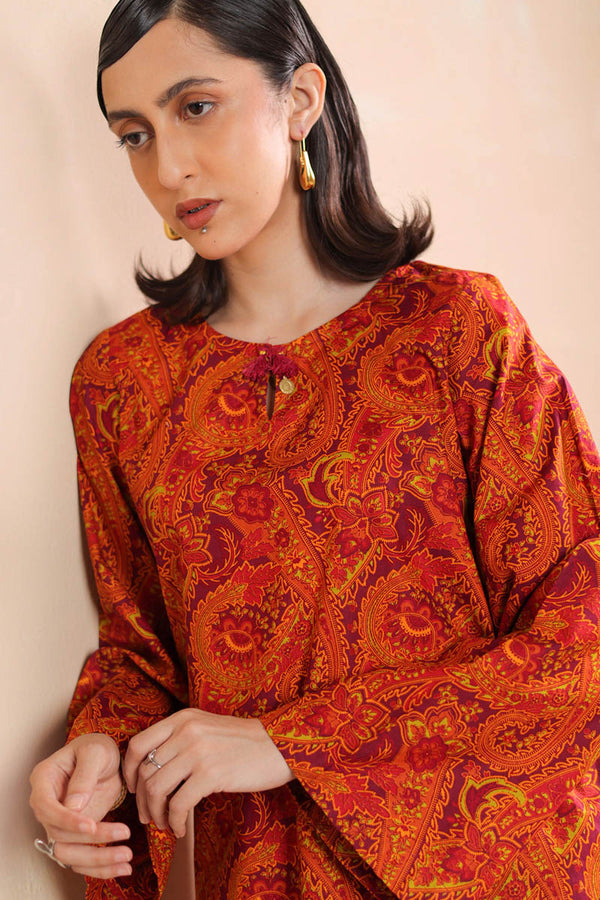 Paisley Pop Printed Co-Ord Set