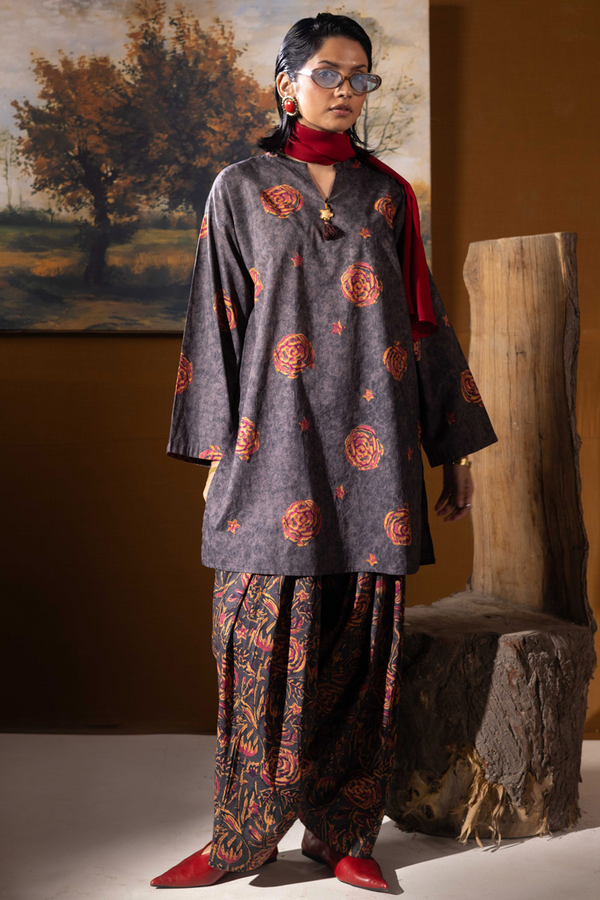 Ajrak Starlit Co-Ord-Set