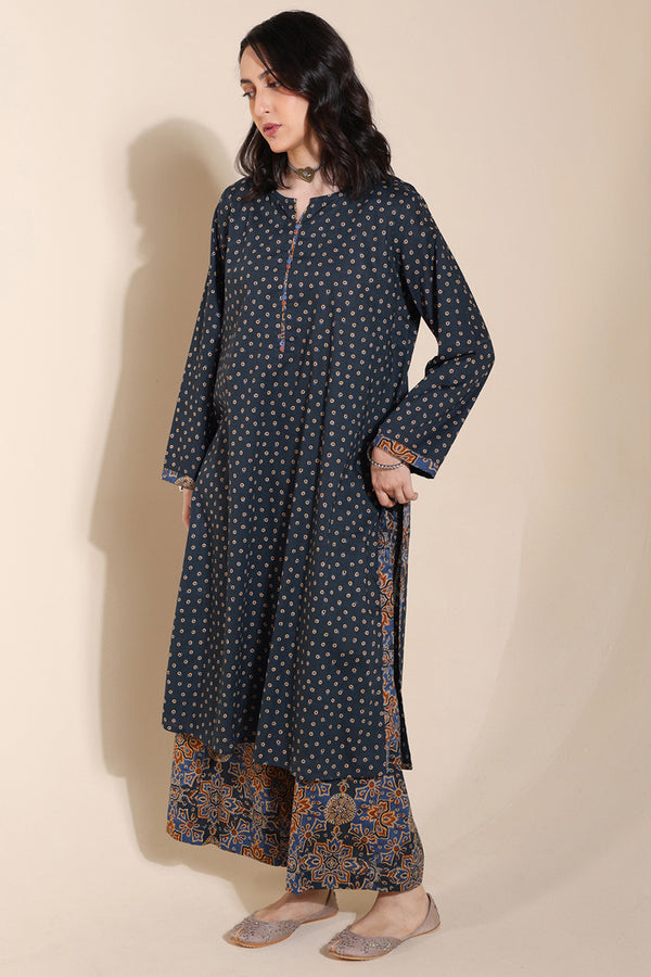 Rang-E-Ajrak Khas Duo-Set