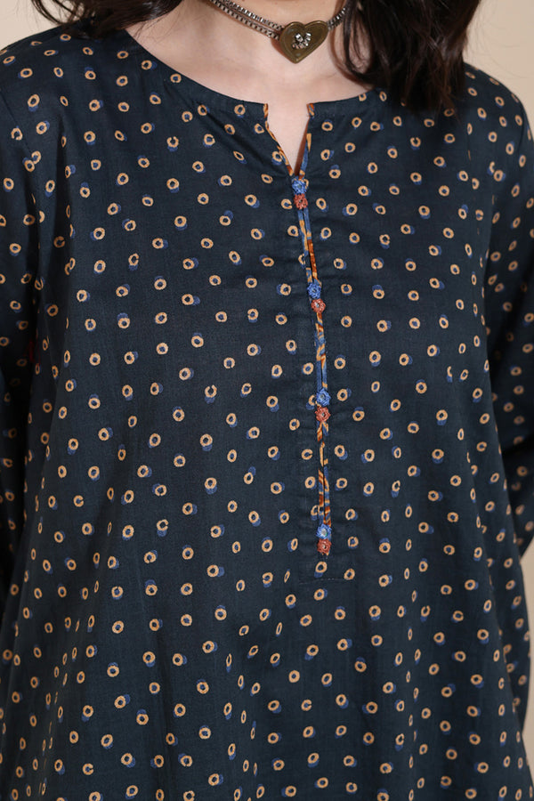 Rang-E-Ajrak Khas Duo-Set