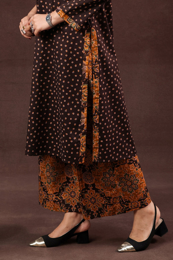 Rang-E-Ajrak Khas Duo-Set