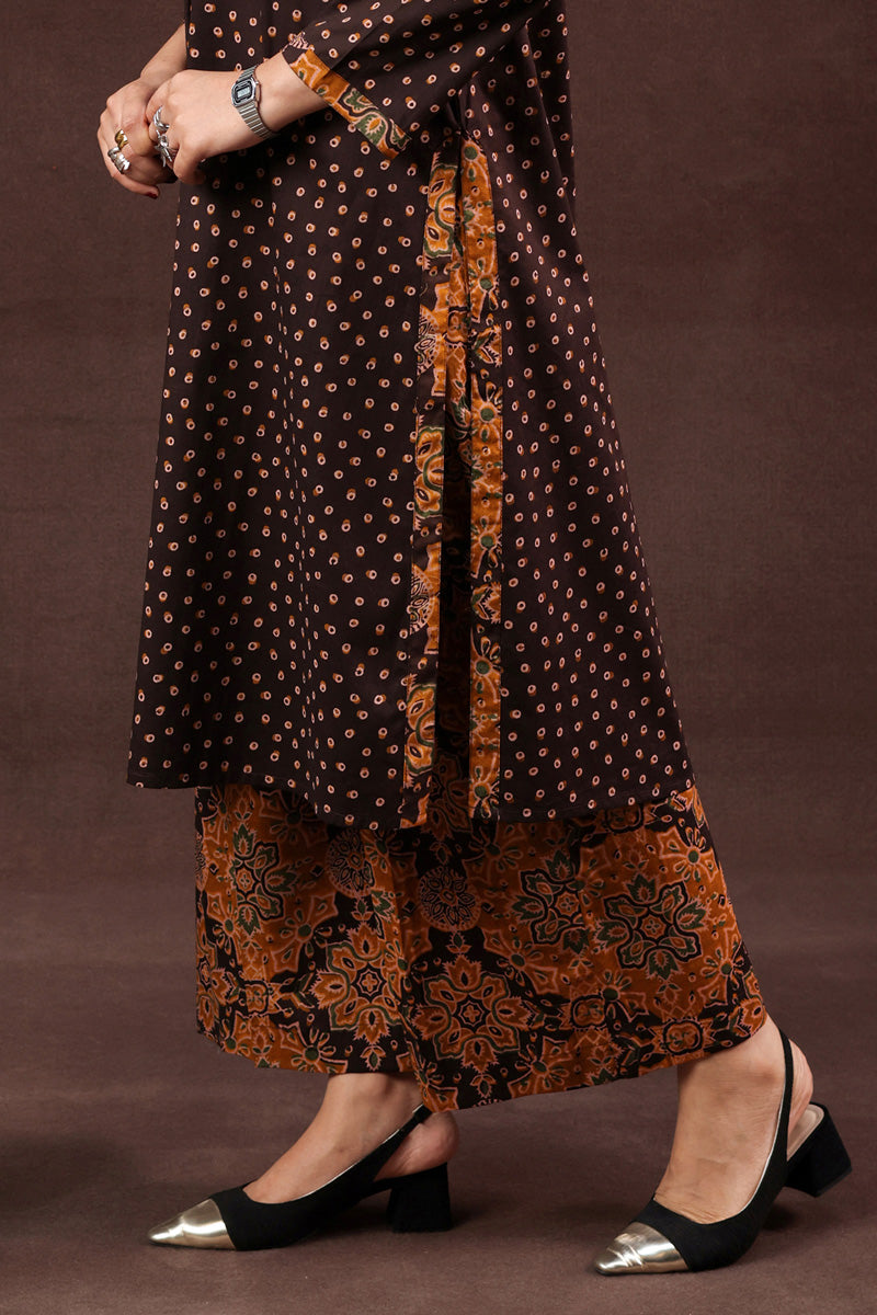 Rang-E-Ajrak Khas Duo-Set