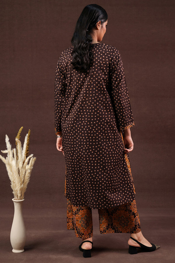 Rang-E-Ajrak Khas Duo-Set