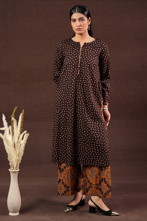 Rang-E-Ajrak Khas Duo-Set