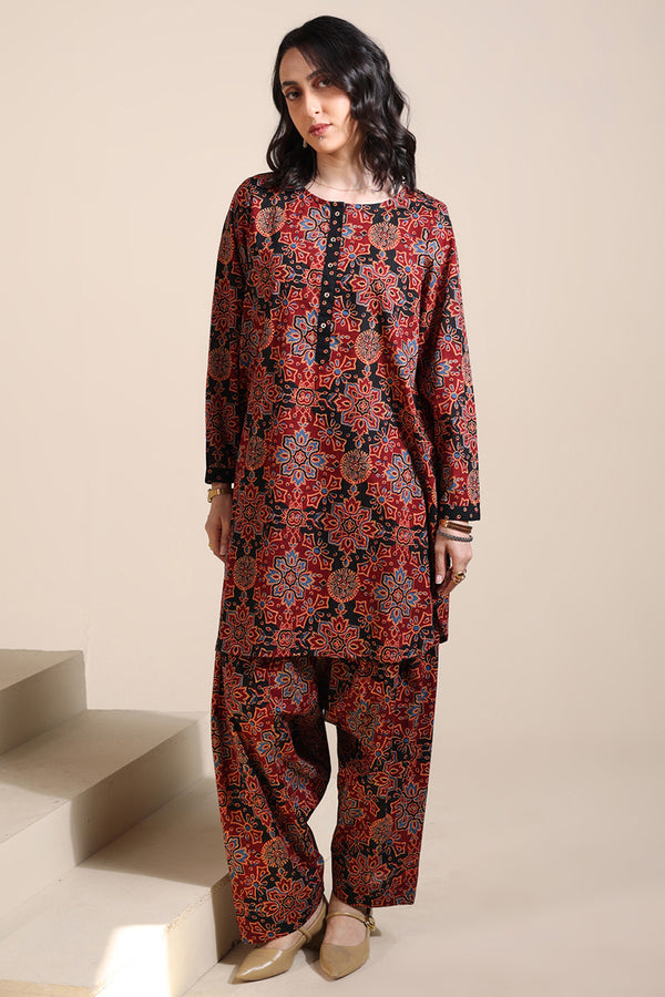 Rang-E-Ajrak Zeb Duo-Set