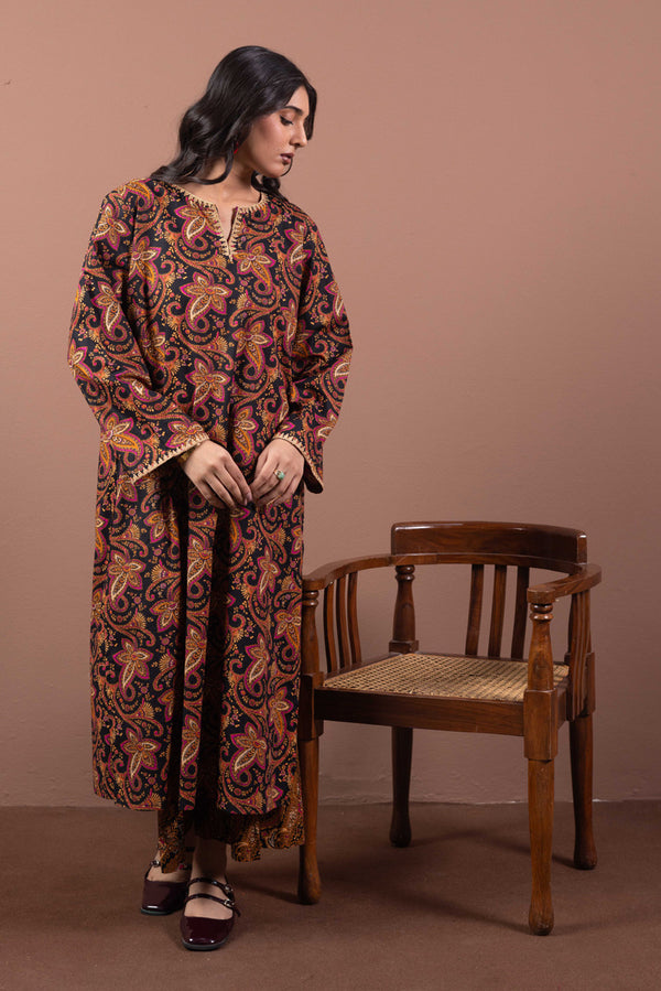 Embroidered Paisley Pop Echo Set