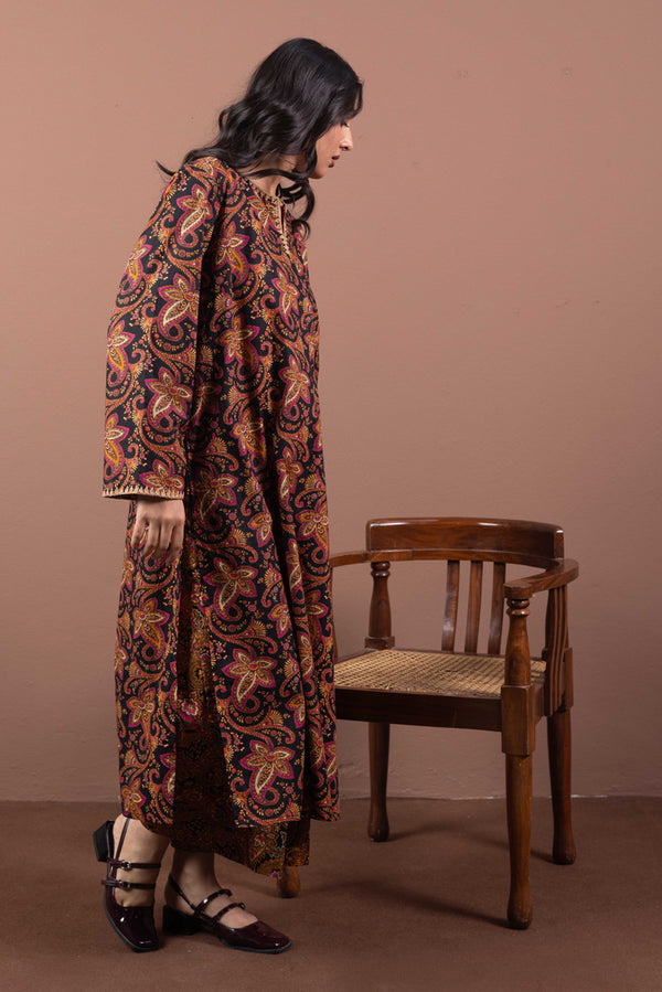 Embroidered Paisley Pop Echo Set