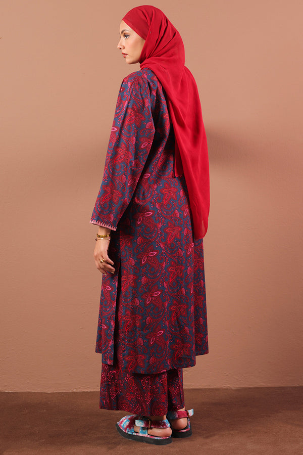 Embroidered Paisley Pop Echo Set