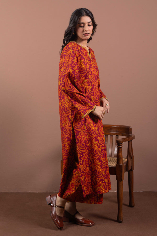 Embroidered Paisley Pop Echo Set