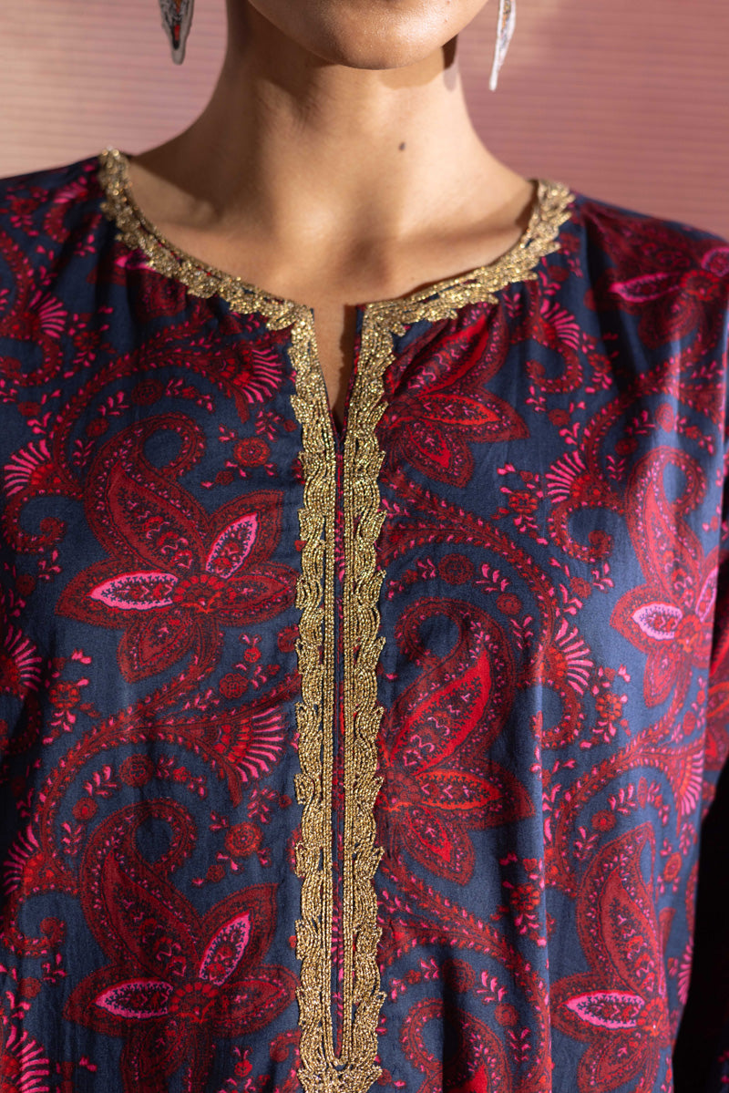 Paisley Pop Embroidered Echo Set