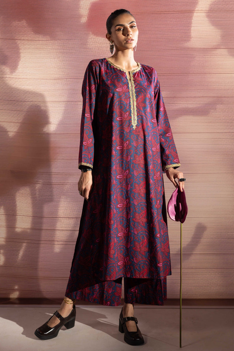 Paisley Pop Embroidered Echo Set