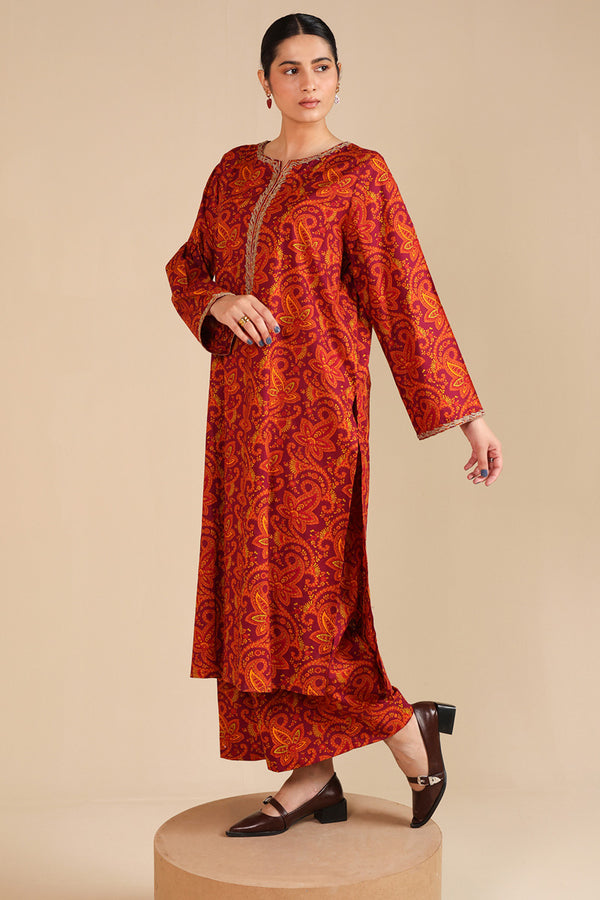 Paisley Pop Embroidered Echo Set