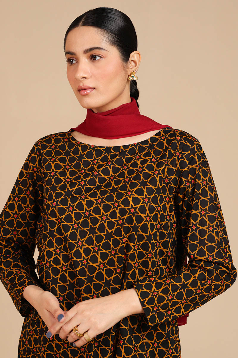 Jaal Patterned Co-Ord Set
