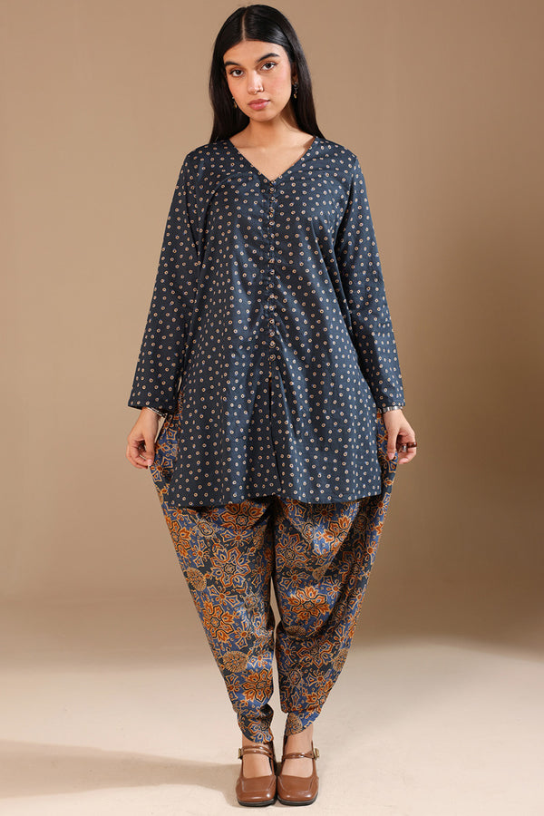 Rang-E-Ajrak Duo-Set