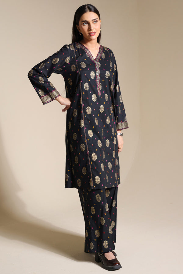 Zeenat Golden Haze Set