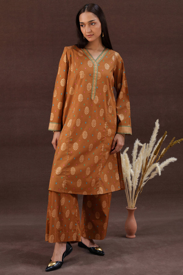 Zeenat Golden Haze Set