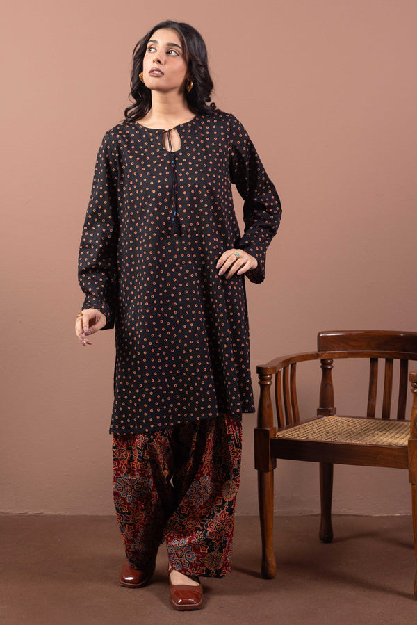 Rang-E-Ajrak Duo-Set