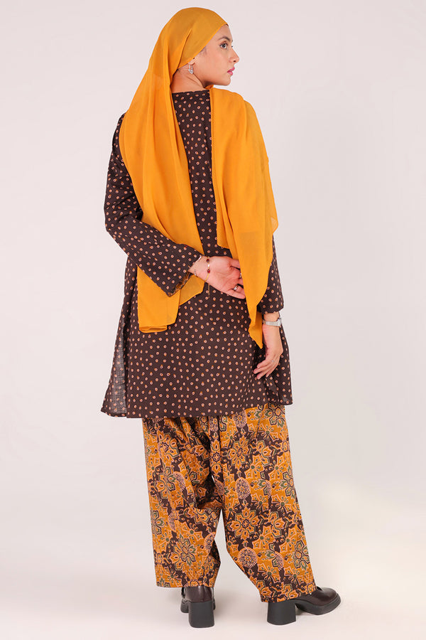 Rang-E-Ajrak Duo-Set