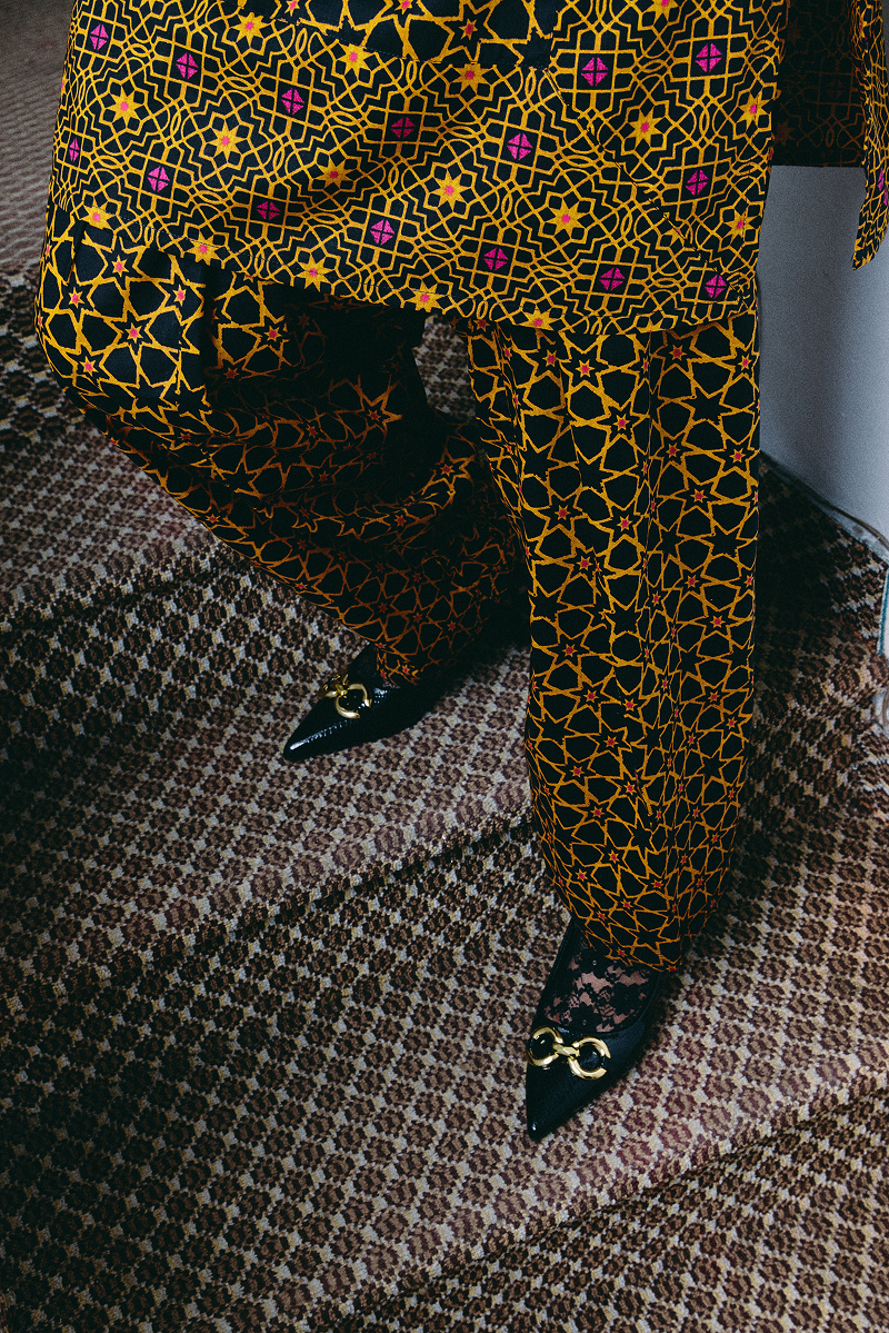 Jaal Tasseled Co-Ord Set