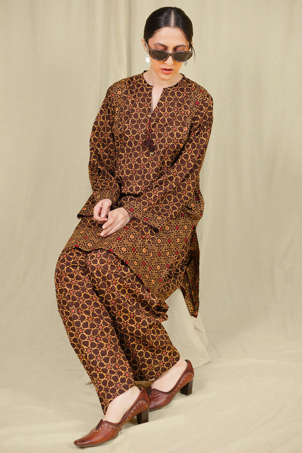 Jaal Tasseled Co-Ord Set