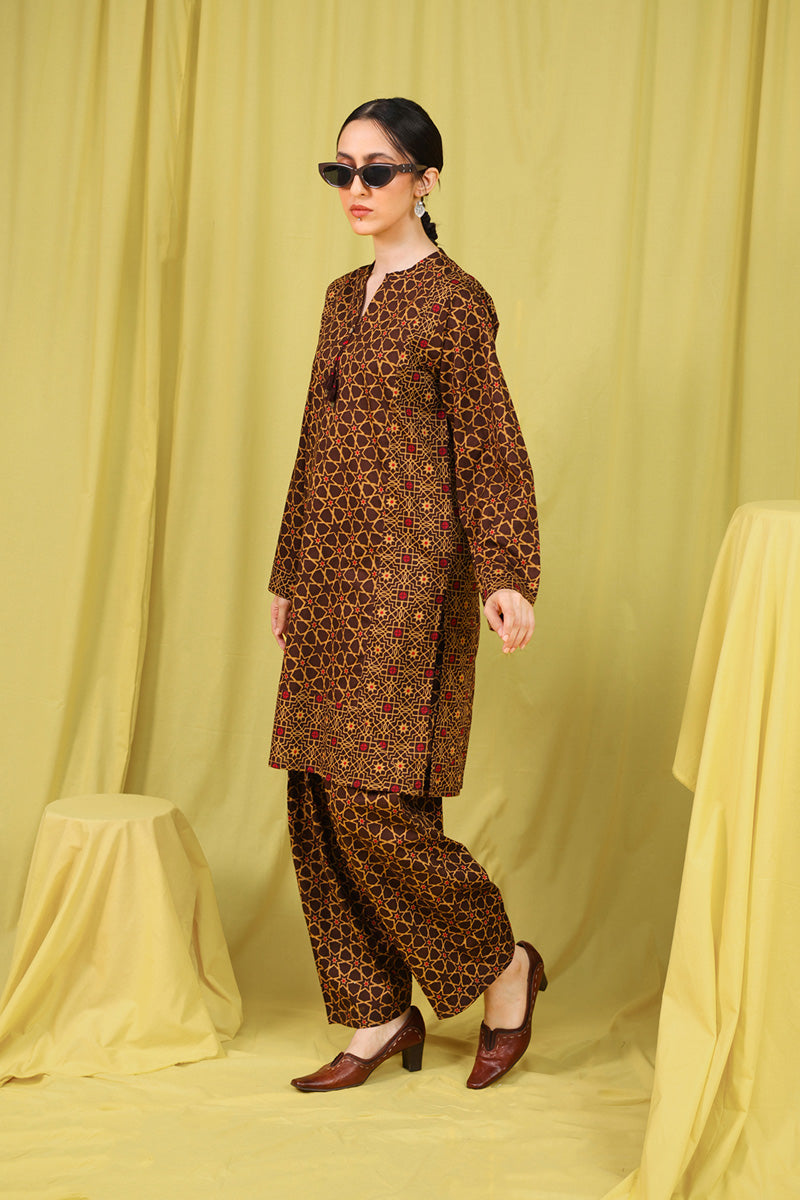 Jaal Tasseled Co-Ord Set