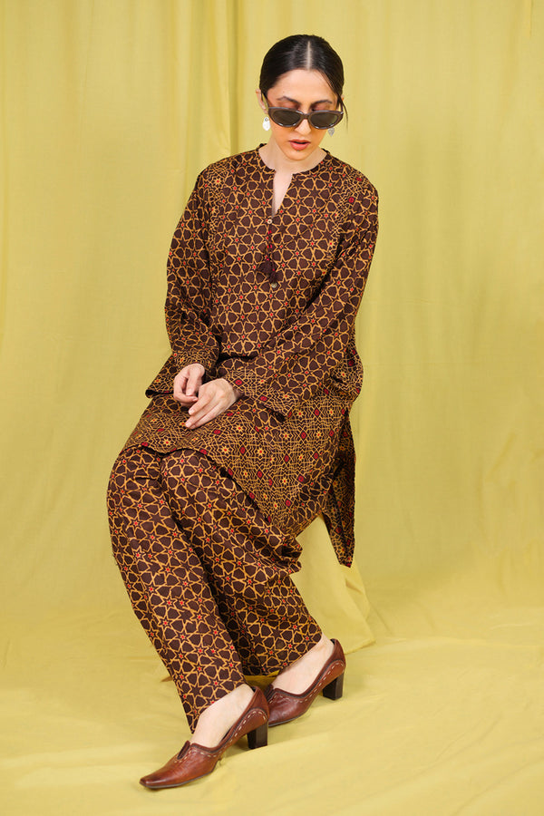 Jaal Tasseled Co-Ord Set