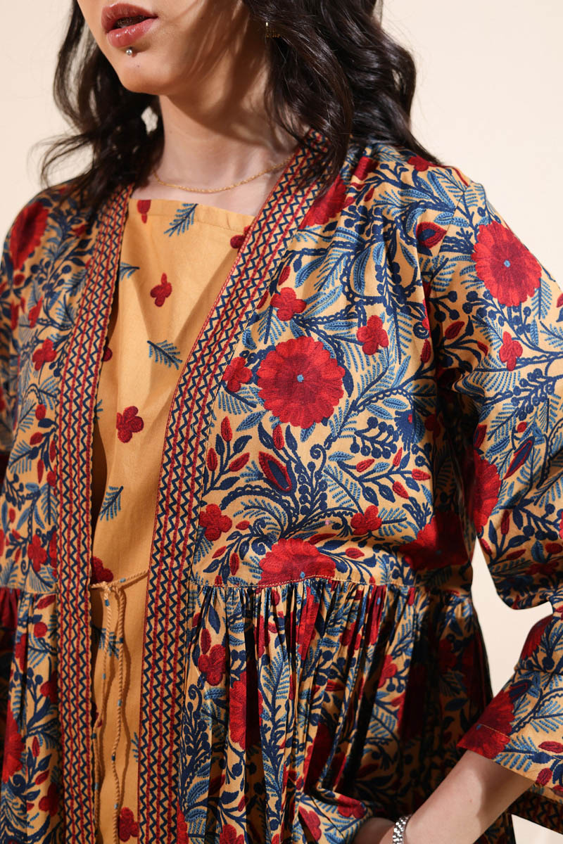 Aarified Bloom 3-Piece Jama Set