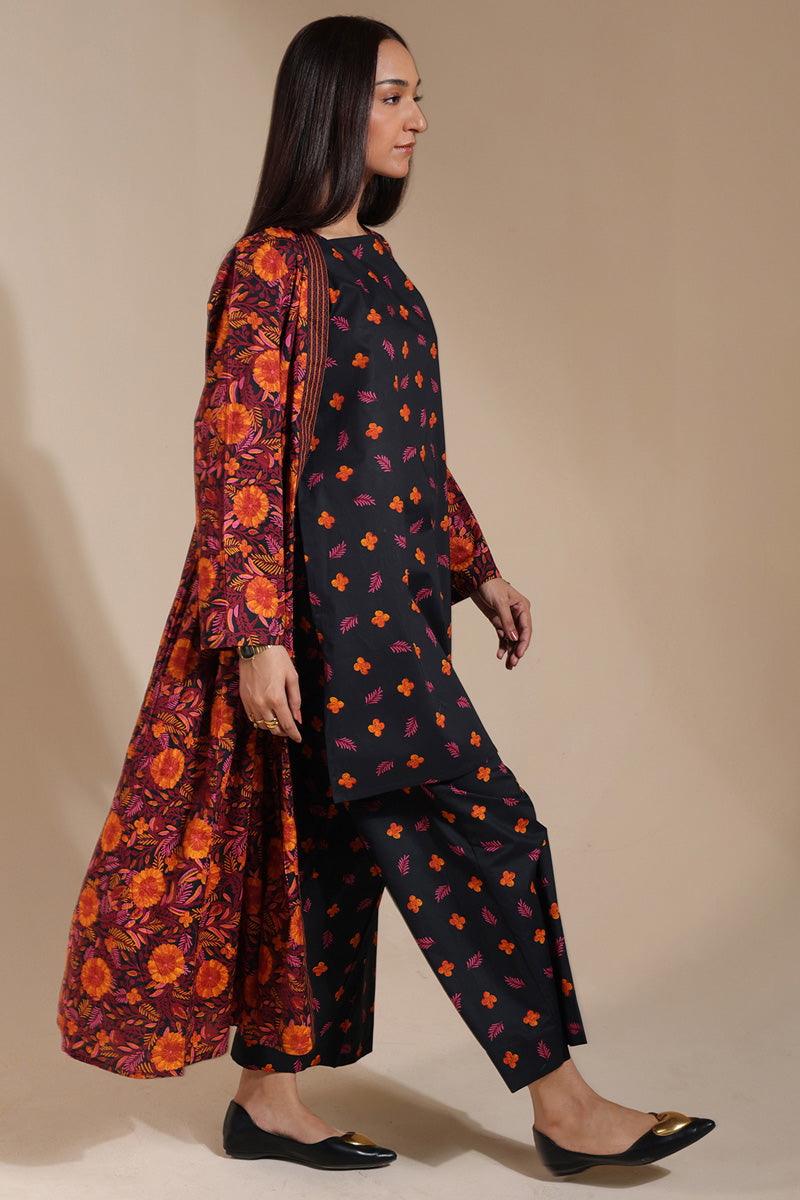 Aarified Bloom 3-Piece Jama Set