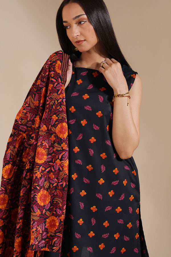 Aarified Bloom 3-Piece Jama Set