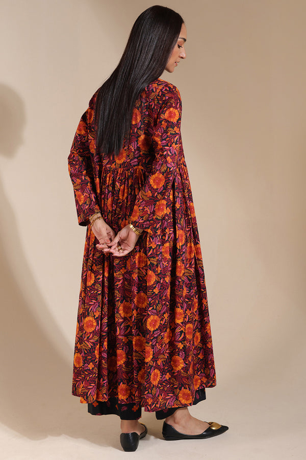 Aarified Bloom 3-Piece Jama Set