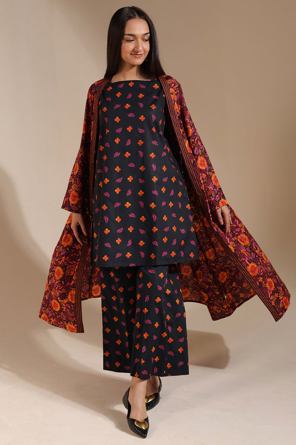 Aarified Bloom 3-Piece Jama Set