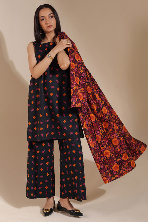 Aarified Bloom 3-Piece Jama Set