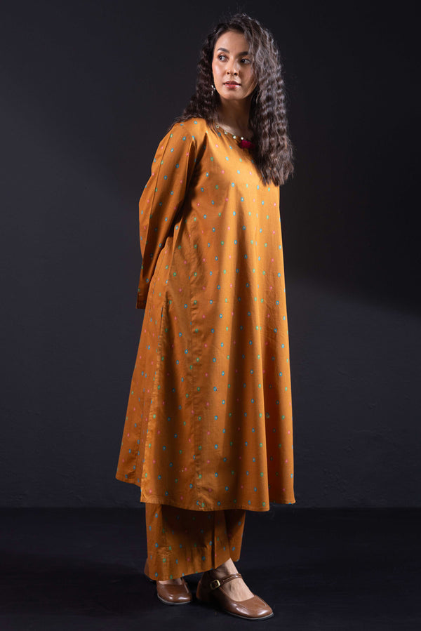 Zeenat Ember Tassel Set