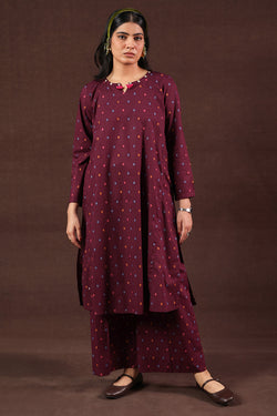 Zeenat Ember Tassel Set