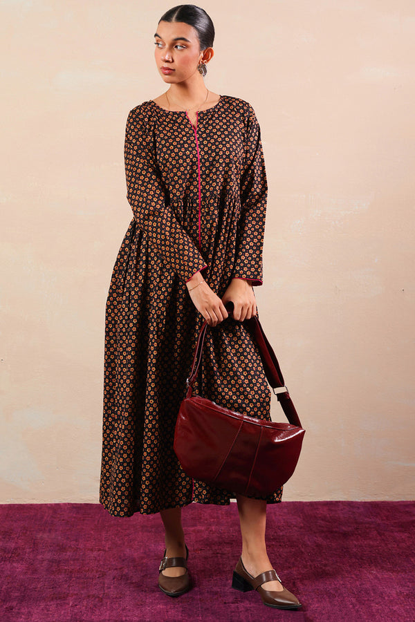 Bloom Craft Flared Dress