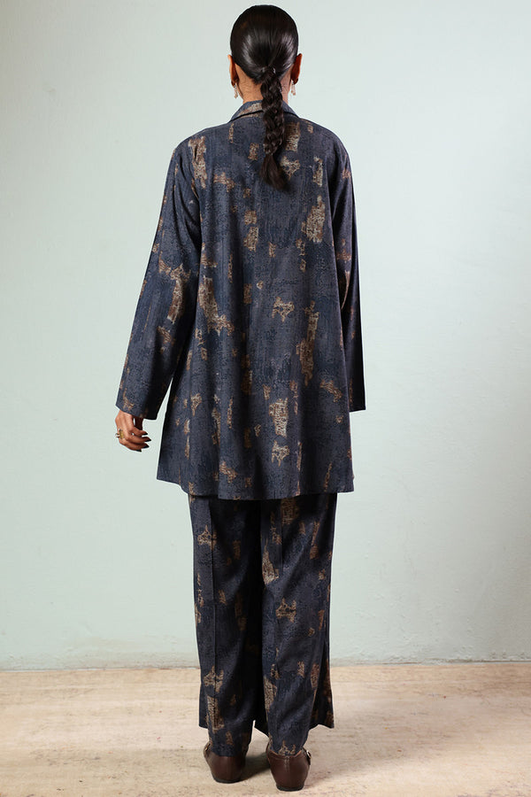 Denim Bleach Co-Ord Set