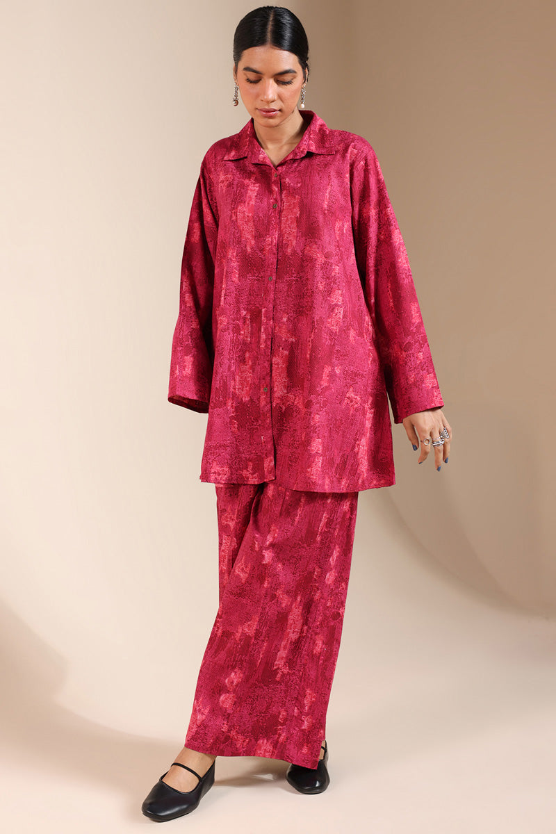 Denim Bleach Co-Ord Set