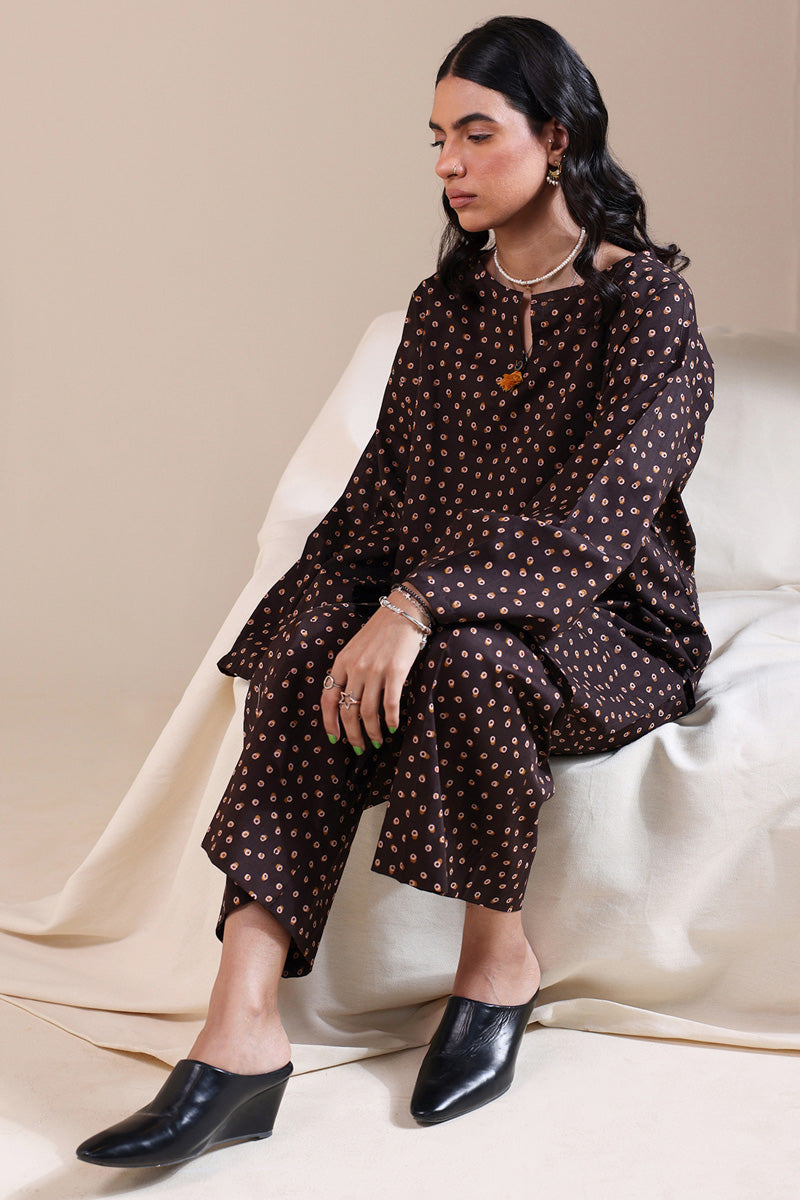 Rang-E-Ajrak Printed Set